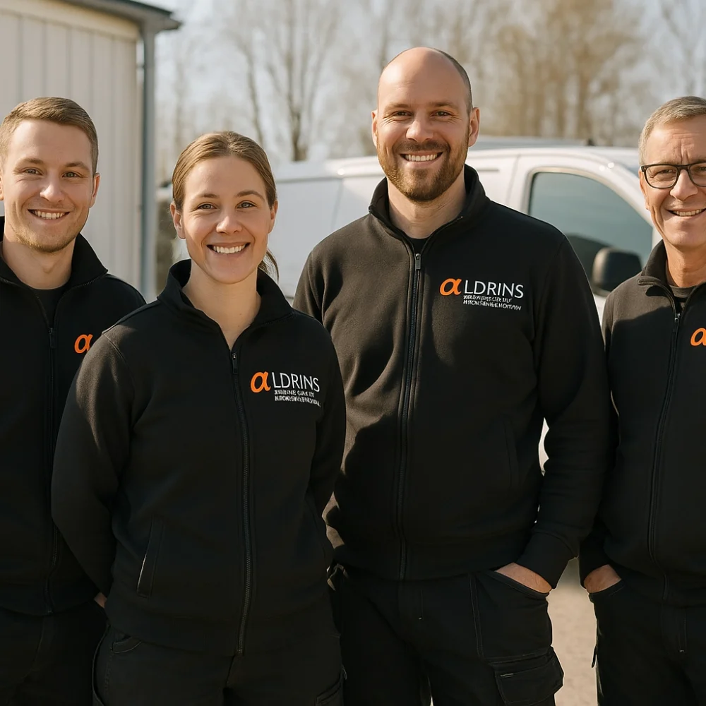 Aldrins Mont AB teambild